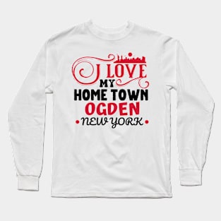 I love Ogden New York Long Sleeve T-Shirt